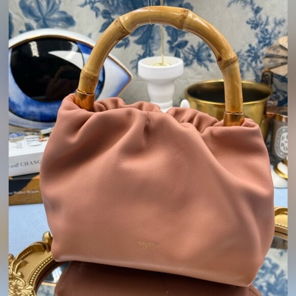 🆕 OROTON 🧿 NWOT Gretel Mini Top Handle, Rosewood Pink - Picture 15 of 16